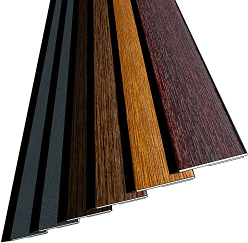 2x 6m Fensterleiste Flachleiste Abdeckleiste 30mm Höhe - Made in Germany - 1 m bis 60 m (MIT LIPPE) Fensterleisten Flachleisten in grau, anthrazit, braun, dunkelbraun, golden-oak
