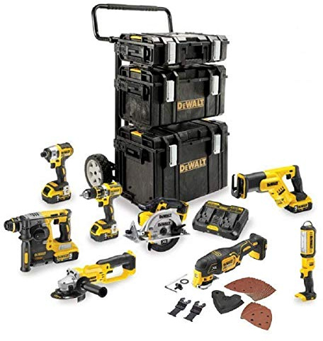 DEWALT DCK897P4-QW Tool Kit 18 V Yellow/Black