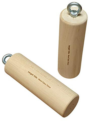 target10a Wood Tubes 55mm – Holzzylinder fürs Klettertraining