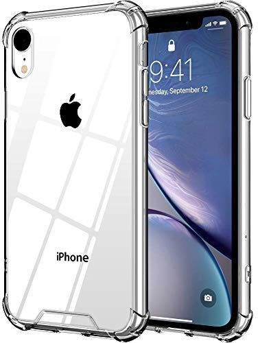AVANA Hülle für iPhone XR Schutzhülle Durchsichtig Clear Case TPU Cover Kratzfest Klar Bumper Kantenschutz - Transparent