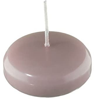 Kopschitz Schwimmkerzen Taupe Rose 26 x Ø 42 mm, 40 Stück