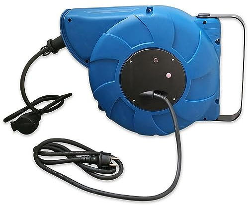Enrouleur Électrique Automatique Câble H07RN-F 3G 1.5 mm² 16 Mètres