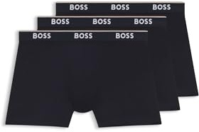 BOSS Herren Mix&Match T-Shirt R Regular-Fit T-Shirt aus Stretch-Baumwolle mit Kontrast-Logo