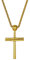 GoldChic Vintage Männer Halskette mit Baseball Charm 18K Vergoldet Herren 3D Baseball Kettenanhänger mit 55cm+5cm Kette für Männer Jungen