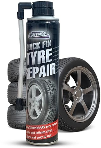 YSAMAX 1x Car Tyre Puncture Repair Quick Fix Emergency Flat Tyre Inflate Bike Bicycle - 400 ml