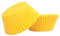 WENRENMK 100 Stück Muffinförmchen Papier, Cupcake Förmchen, 7 cm x 5 cm x 3,2 cm - Muffins Papierförmchen, Geeignet zum Backen, Desserts, Geburtstage, Partys, Hochzeiten (Gelb)