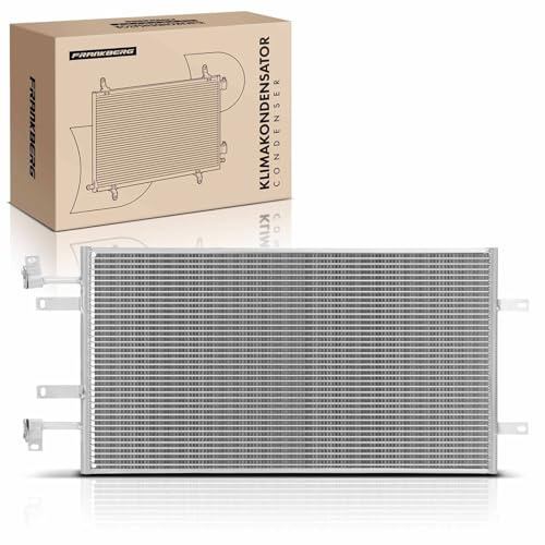 Frankberg Kondensator Klimaanlage 8200465489 Kompatibel mit Primastar | Kompatibel mit Primastar Bus X83, Trafic II Bus JL, Vivaro Combi X83, Trafic II Kasten FL, Trafic II Pritsche/Fahrgestell EL