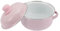 Operitacx Emaillierter Doppelohr-suppentopf Emaille Topf Emaille Suppen Deckel 16cm Rosa Braten Mit Henkeln Milch Ofen Heimischer Frankreich Baby Keramik