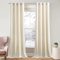 PONY DANCE Velvet Curtains for Living Room Thermovorhänge gegen Kälte Ösenschal 2er Set H 260 x B 132 cm Blickdichte Vorhänge Samt Creme (300g/m²) Schwere Samt Gardinen Wohnzimmer Modern