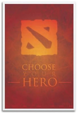 Game Dota 2 Poster, dekoratives Gemälde, Leinwand, Wandposter und Kunstdruck, modernes Familienschlafzimmer-Dekor-Poster, 20 x 30 cm