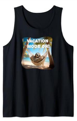 Vacation Mode on! Urlaub Dauerurlauber Urlaubsmodus an chill Tank Top