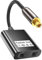 POHOVE Toslink Splitter,Optischer Splitter 1 In 2 Out Optisches Kabel Splitter Digitaler Audio Optischer Splitter Adapter für TV, DVD, Soundbar