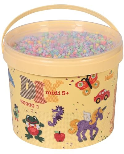 Hama Midi Bügelperlen in großer Box - Farbwahl 50