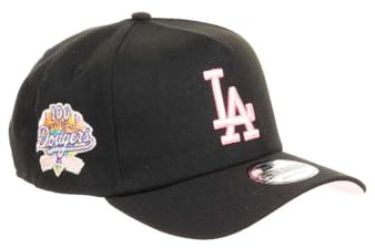 New Era Snapback Caps 9Forty Style Schwarz mit gesticktem Logo und Sidepatch Verschiedene Teams
