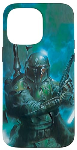 Star Wars Classic Boba Fett Battle Ready Green Case for iPhone 14 Pro Max