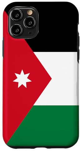 Hülle für iPhone 11 Pro Jordanische Flagge von Jordanien