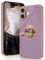 Tveinan for iPhone 16 Case with 360° Rotation Ring Holder Stand, Slim Soft Shockproof Cover with Magnetic Car Holder for iPhone 16, Flexible TPU Phone Case for iPhone 16 6.1 - Purple