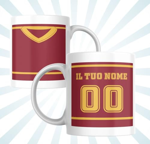 VARZI Tazza Da Calcio La Tua Squadra Preferita 1956 (Tifoso Roma)