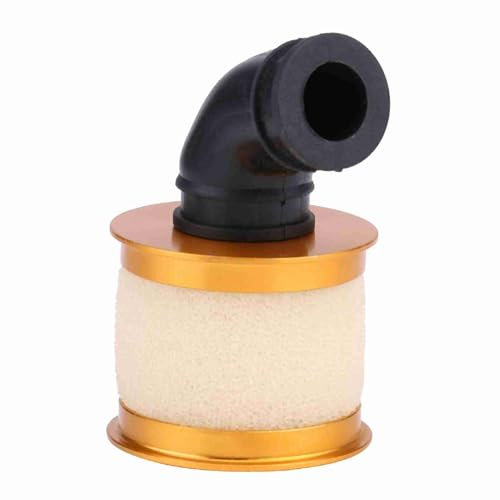 1 10 RC Auto Filtro Aria Spugna Aperta Lega di Alluminio per HSP 94122 188 Migliora le Prestazioni del Motore e Filtra le Impurità (Oro)