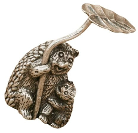 KUKUUU Igel-Statue aus Messing, für Zuhause, Büro, Wohnzimmer