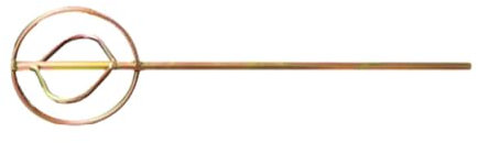 Harilla Zement -Mischstabbeton -Werkzeuge Sechseckiger Griff Einfach Installation Verschleiß resistente elektrische Rührstange für den Arbeitsplatzzement, Type C