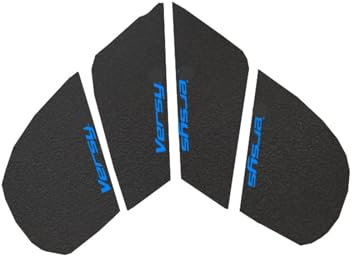 NZNVKCFL per Kawasaki per Versys 650 Moto Serbatoio Trazione Pad Protezione Ginocchio Gas Laterale Adesivo Antiscivolo(clor6)