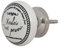 Knober Vintage Möbelknopf weiß Keramik Porzellan französisch Landhausstil Shabby-Chic 40mm Knauf Türgriff (Vouloir)