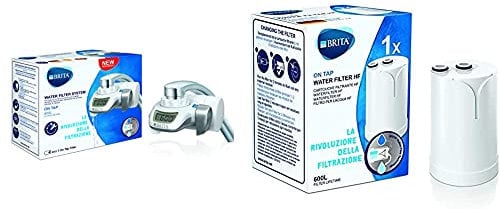 BRITA Filtro di Ricambio per Nuovo Sistema Filtrante On Tap, Plastica, Bianco, Unica per Il Rubinetto