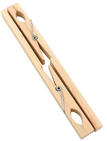 Reagenzglas-zubehörset Mit 10 Holzklammern Für Schule Und Labor Griff Für