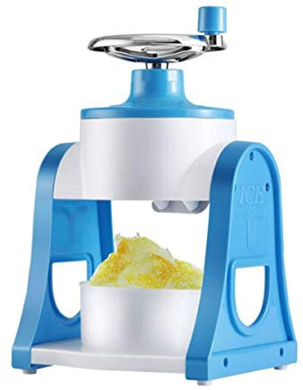 Cabilock Máquina De Hielo Raspado a Mano Fabricante De Cono De Nieve Manivela Herramientas del Hogar Máquina Trituradora De Hielo Licuadora para Picar Hielo Cachorro Metal Pequeña