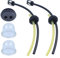 Adefol Kit Tubo del Carburante per Honda GX35 GX25 GX31 GX22 Decespugliatore, Tubi Flessibili Serbatoio + Filtro Benzina + Lampadina Primer + Guarnizione Motor Accessori