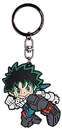 ABYSTYLE - MY HERO ACADEMIA Porte-clés PVC Izuku SD