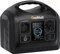 Craftfull Powerstation Adventure CP-600 | 3 Jahre Garantie - 1000 Watt - 595 Wh Powerbank - 31000 mAh - LiFePO4 Batterie tragbar - 80% nach > 3500 Ladezyklen - AC/KFZ/USB-A/USB-C (600 Watt Schwarz)