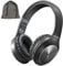Rydohi Bluetooth Headphones Over Ear, 68H Playtime and 3 EQ Music Modes Wireless Headphones with Microphone/Deep Bass, HiFi Stereo Foldable Lightweight Headset for PC Home Travel Office (BLACK)