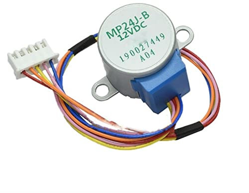 STYIRE Variable Aire MP24J-B Motor Paso a Paso, Motor de 12 V, Aire Acondicionado Colgante Colgante Cuchilla de Viento Barrido Motor sincrónico, guía de Viento Sincrónico Volteador