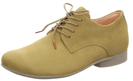 Think! Damen Guad2 Nachhaltige Wechselfußbett Schnürhalbschuhe, Cypress 7060, 40.5 EU