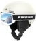 Findway Skihelm und Skibrille Set, SnowboardHelm mit Brille für Damen und Herren Erwachsene Skihelme für Männer, Frauen und Jugendliche