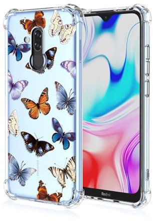 Jeelar para Huawei Mate 20 Lite Funda,Lindo Fotos de Dibujos Animados Adecuado para Chicas Protectora Suave Silicona Funda-A62