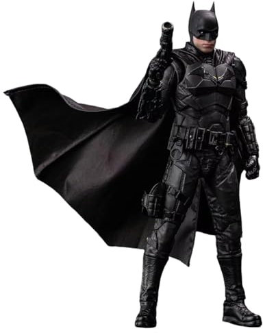 HiPlay Fondjoy DC Figure Series, 2022 New Batman, Standard Edition, Movice Style Figure Full Set 1:9 Scale Collectible Action Figure DC1010A