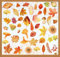 Fensterbilder Herbst Selbstklebend Aquarell, SILARLAIT Fenstersticker Herbst Statisch & Doppelseitige & Wiederverwendbare, Fensteraufkleber Fensterdeko Herbstdeko Fenster