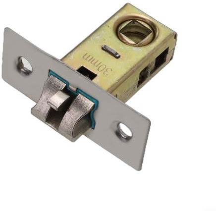 Mortice Door Tubular Latch, Forked Design, Easy Installation, Multiple Sizes Available (30mm)