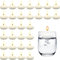 Flycppo Velas Flotantes,30 Piezas Blanco Velas Flotantes,Velas Flotantes Sin Perfume,Candelitas Cálidas Flotantes para Decoración Boda Fiesta Piscina SPA San Valentín Bañera Navidad