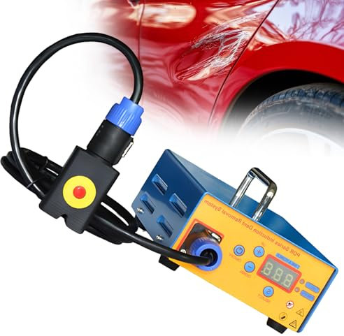 CIELOBLOEN Débosseleur, Débosseleur pour Voiture, Kit De Débosselage sans Peinture PDR, Débosselage Puissant pour Voiture, Outil De Débosselage sans Peinture