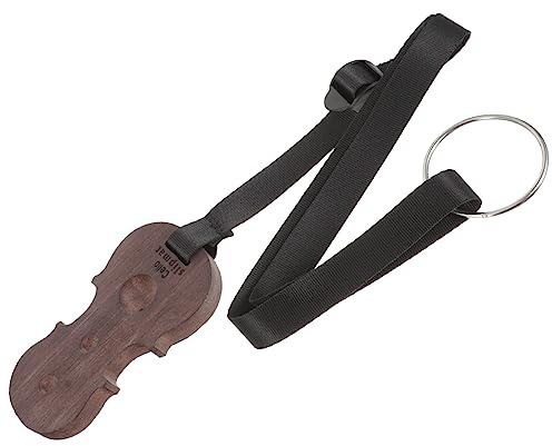 minkissy Verstellbare Cello Endpin Halterung Antirutschplatte aus Holz mit Dickem Material für Sicheren Halt und Optimalen Schutz Des Fußbodens Geeignet für Cello Ständer und Stühle