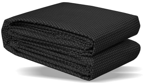 Poolpanda Solarfolie Eco 366 cm (Schwarz | 180my | rund)
