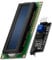 AZDelivery HD44780 1602 16x2 Serial LCD White Character Blue Backlight Display Board IIC PCF8574T I2C Adapter Converter Bundle Compatible with Arduino and Raspberry Pi Including E-Book!
