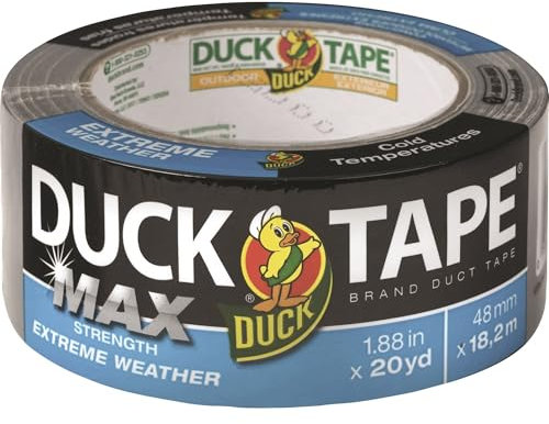 Duck MAX Strength 241635 Wetterfestes Klebeband, silber
