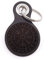 Samunshi® Vegvisir Schlüsselanhänger Leder Gravur Motiv für Männer und Frauen Individuell Schlüssel Anhänger Geschenk 8x4,8cm dunkel braun/graviert