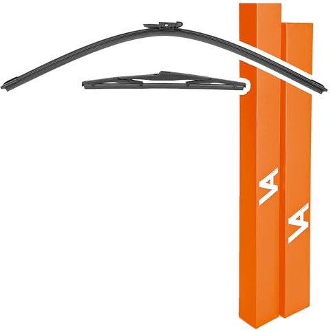 VIA ALBION® Scheibenwischer passend für Citroen C1 [Mk2] - 2015-2022 - Front- und Heckwischerblatt