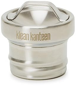 Klean Kanteen Unisex – Erwachsene Schlaufenkappe-1009545 Kappe, Brushed Stainless, One Size, Silberfarben